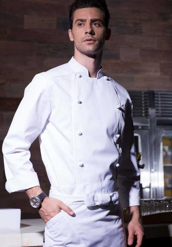 Filipinas de chef blanco 2XL modelo Arles 4